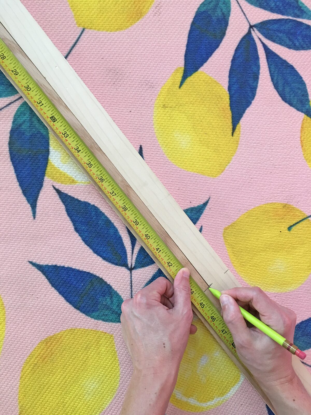 How to build a dog ramp tutorial - measure and cut wooden planks