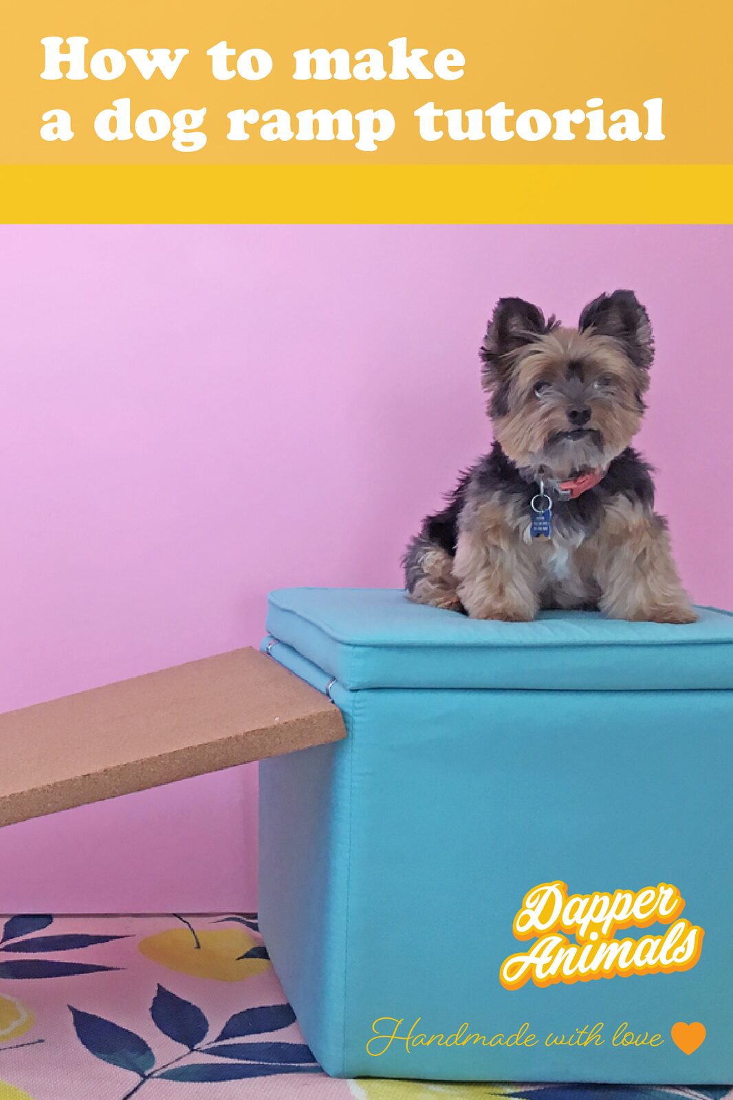 How to build a dog ramp tutorial - pancho
