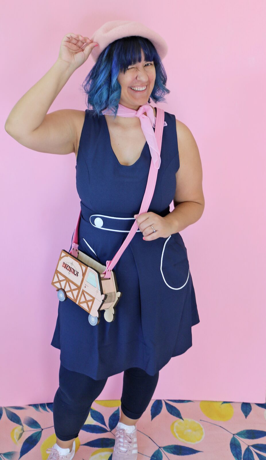Wes Anderson Inspired Mendls Truck Custom Bag
