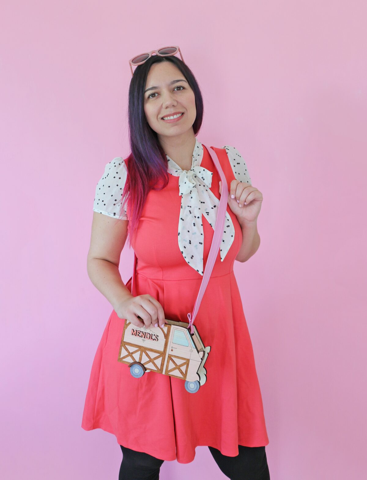 Wes Anderson Inspired Mendls Truck Custom Bag